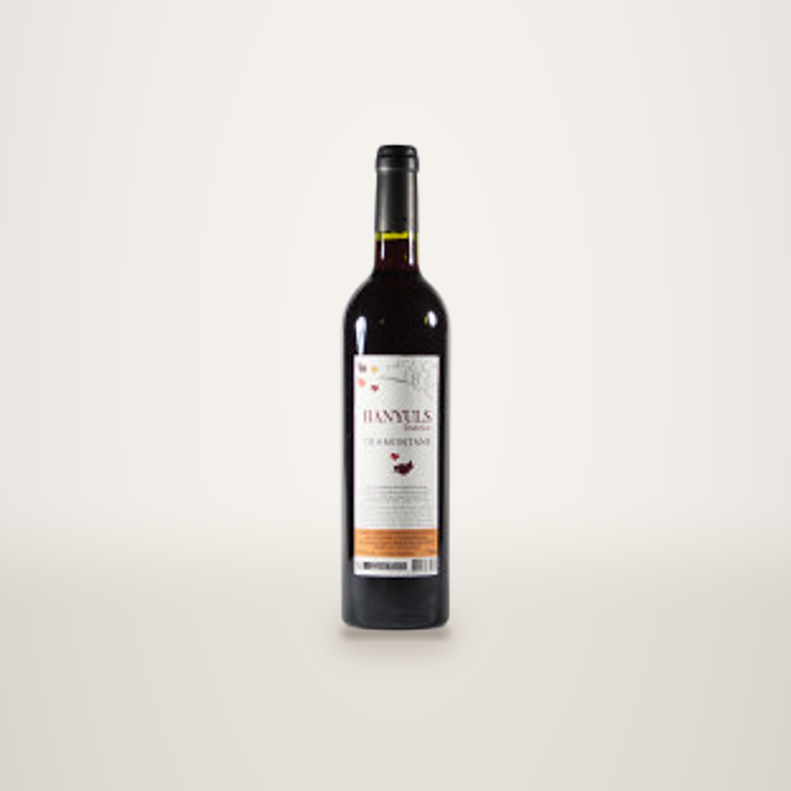 Bottle of Tramontane Banyuls Tradition, light label.